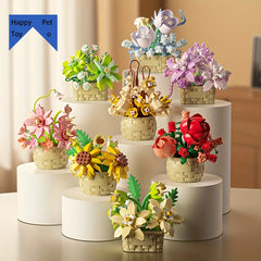 DIY Eternal Flower Puzzle Preserved Flowers in Various Colors