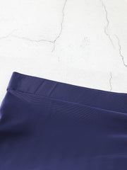Vacay Bikini Bottoms Solid Tie Ruched High Rise Swimwear