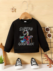 Dino Graffiti Long Sleeve T-shirt for Toddlers