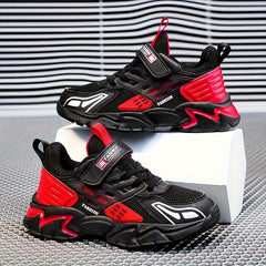 Boy's Chunky Shoes Comfy Non Slip Casual Soft Sole Sneakers For Kids
