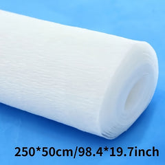 19 Rolls Crepe Paper 6in/4in Fluted Paper for Birthday Party DIY Flower