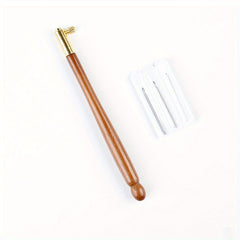 French Reverse Embroidery Wooden Handle Crochet Needles
