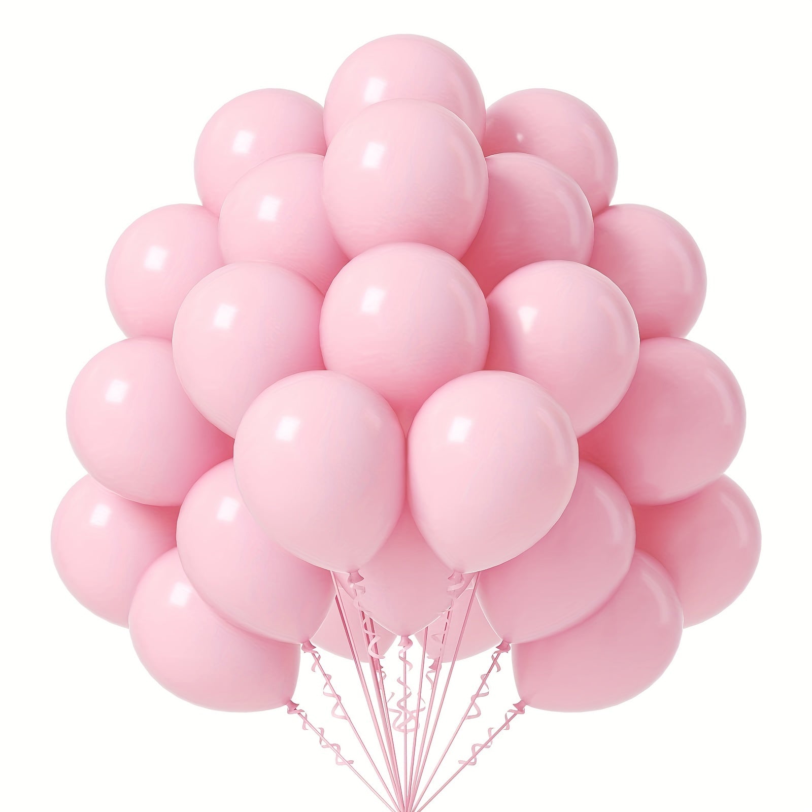 20pcs 12 Inch Rainbow Latex Balloons - Bright Party Balloons for Birthdays