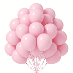 20pcs 12 Inch Rainbow Latex Balloons - Bright Party Balloons for Birthdays
