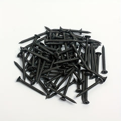 100 Wood Screws Coarse Thread Deck Star Flat Head Rust Resistant Epoxy Coated