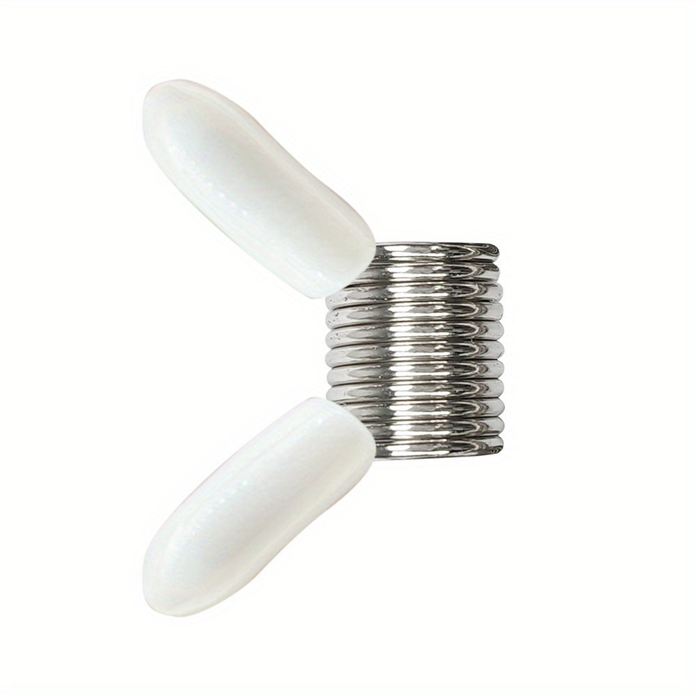8pcs Stainless Steel Bead Stoppers with Handle for Jewelry Beading