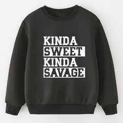 Baby Boys Letter Graphic Pullover Sweatshirt Top