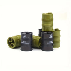 Small Particle Building Blocks Can Barrel Construction Equipment Toy