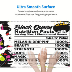 Large Queen Mouse Pad 29.97x80.01cm Non-Slip Base Mousepad