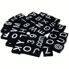 41pcs MOC Small Building Blocks Numbers and Letters DIY Set