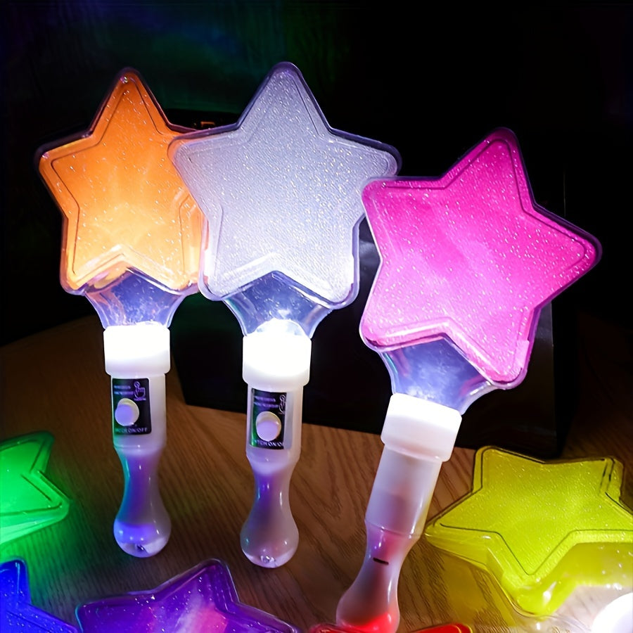 LED Star Glowing Sticks for Concerts