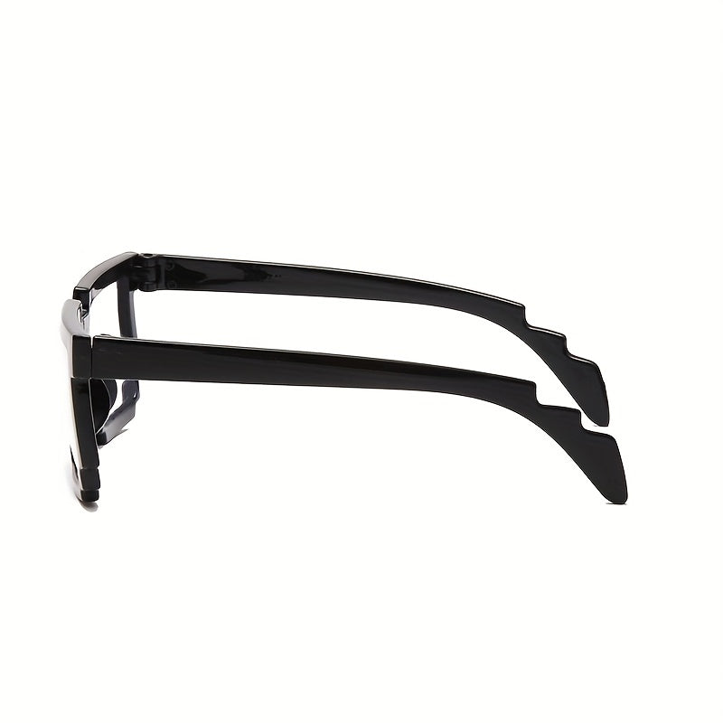 Mosaic Frame Glasses Holder Men's & Women's No Lens Glass Frame