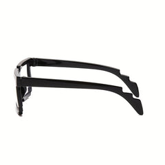 Mosaic Frame Glasses Holder Men's & Women's No Lens Glass Frame