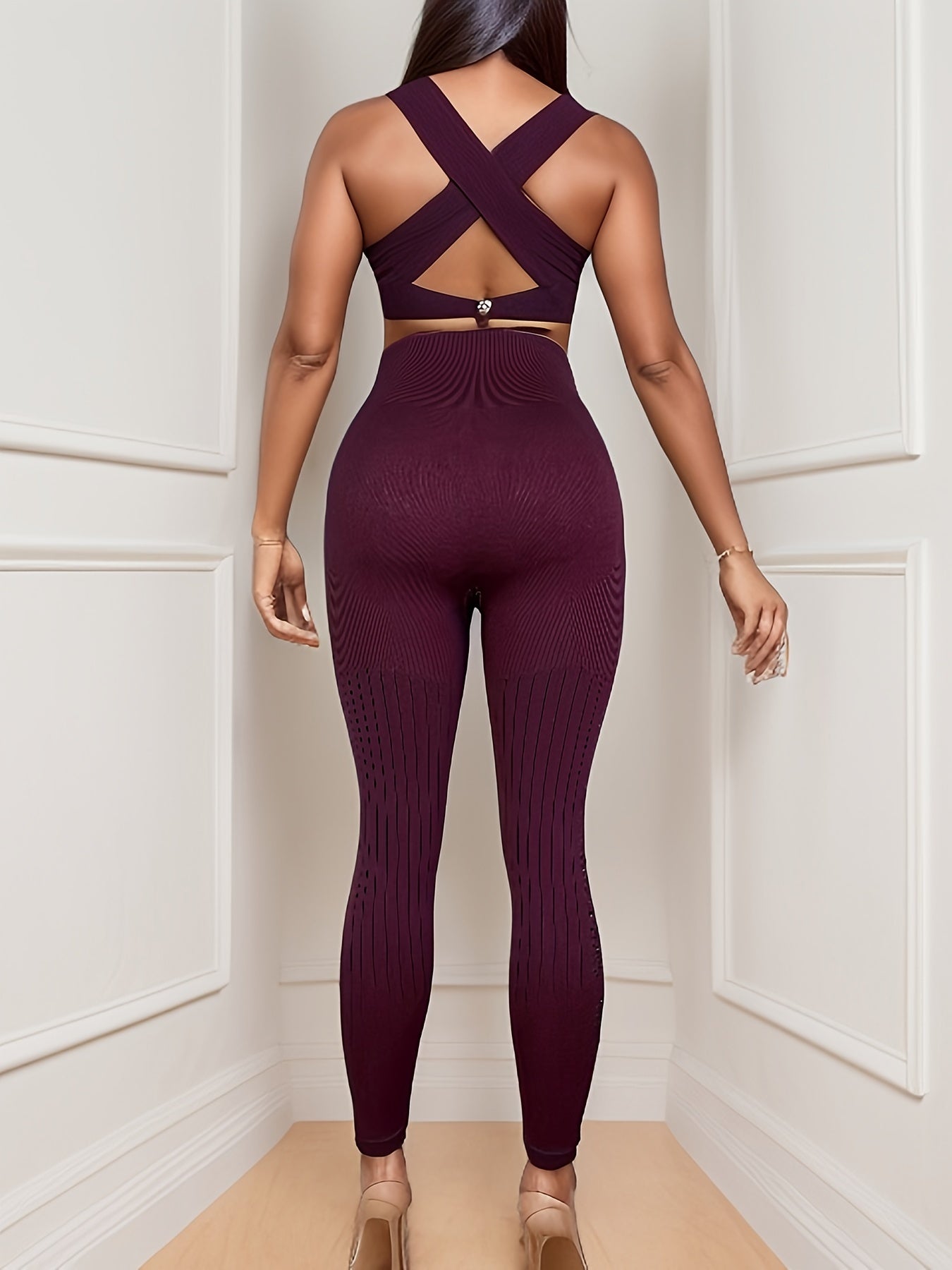 Women's High Waisted Yoga Pants for Workout Running