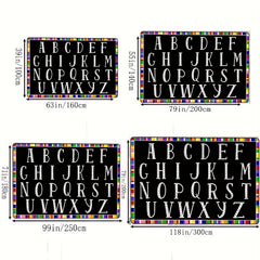 Alphabet Game Large Carpet Area Carpet Living Room Bedroom Soft Carpet Non Slip