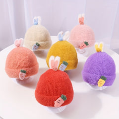 Boy Girl Baby Knitted Princess Wool Hat