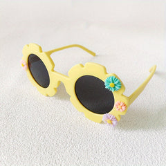 DIY Girl's Small Daisy Sunglasses UV Protection