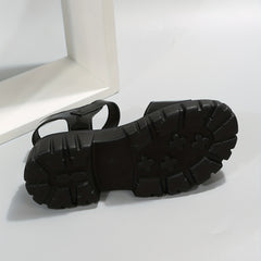 Women's Chunky Heel Platform Sandals Comfortable Summer Shoes