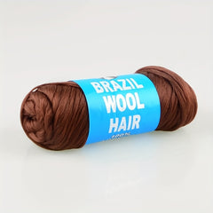 Synthetic Brazilian Wool Hair Extension For Women African Faux Locs Wraps