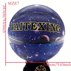 Elastic Starry Sky Basketball Size 7 Non slip Wear resistant Sport Supplies