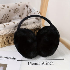 Women's Faux Fur Ear Muffs Soft Winter Ear Warmers