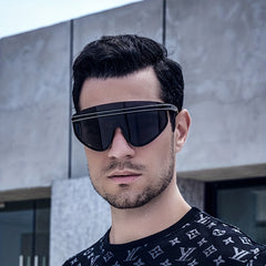 Men's Large Frame Sunglasses Sun Protection Eyewear