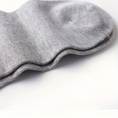 Men's Solid Liner Anklets Socks, Soft & Breathable, 10 Pairs