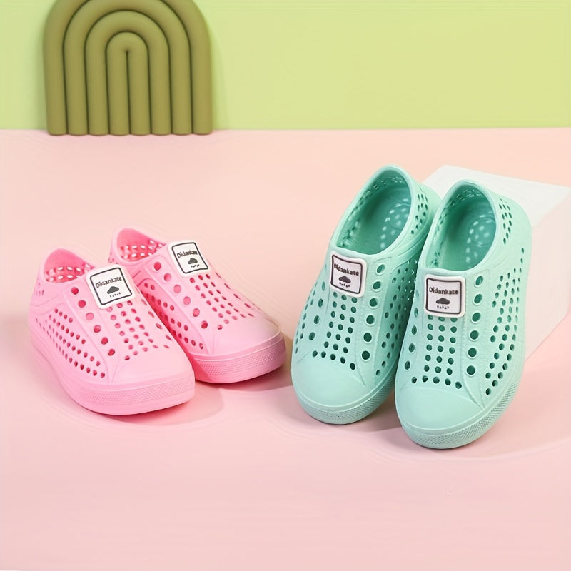 Kids Low Top Solid Rain Boots Waterproof Shoes