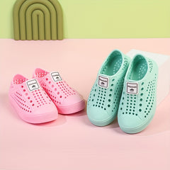 Kids Low Top Solid Rain Boots Waterproof Shoes