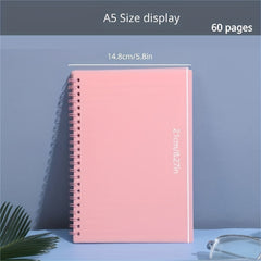 3pc Spiral Sketchbook Hardcover Notebook 60 Sheets for School Office Diary