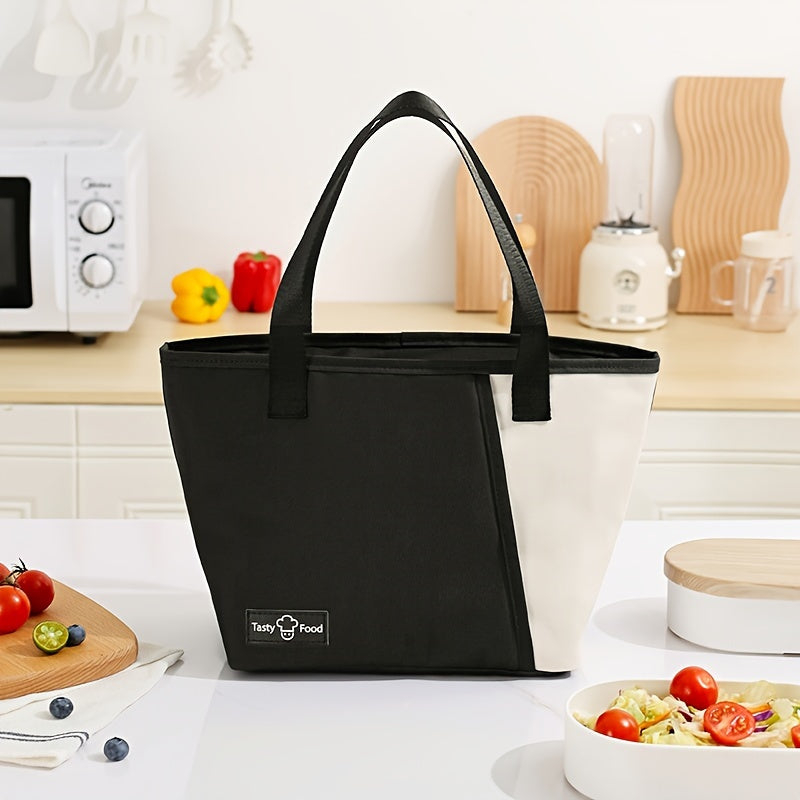 Classic Portable Lunch Bag Waterproof Aluminum Foil Insulated Bag