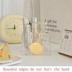 Acrylic Pen Holder Desk Organizer