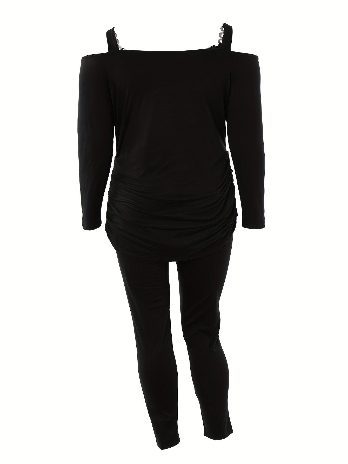 Sexy Cold Shoulder Top & Leggings Set