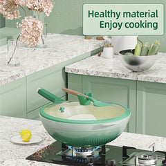 Non Stick Aluminum Skillet for Gas Stove & Induction Cooker PFOA Cookware