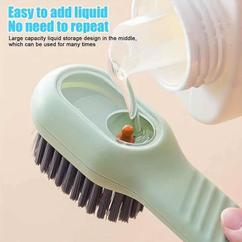 1 Pack Shoe Brush Laundry Brush Liquid Shoe Brush