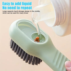 1 Pack Shoe Brush Laundry Brush Liquid Shoe Brush