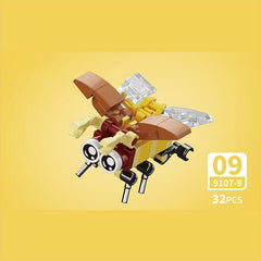 Insect Series Micro Blocks Toy Model Assembly Construction Desktop Gift