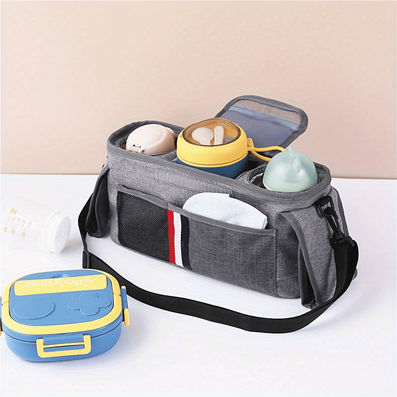 Baby Stroller Hook Bag Bottle Holder Shoulder Mummy Bag