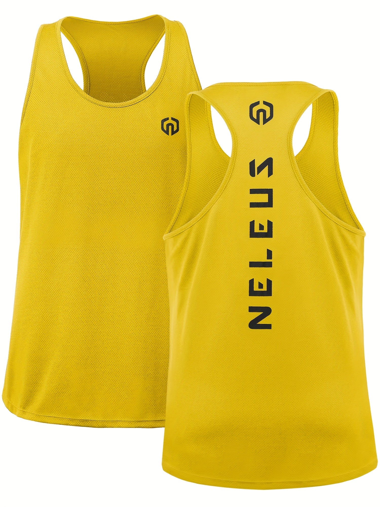 Men's Sleeveless Sweat Absorbing Tank Top for Running & Training