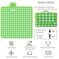 Waterproof Outdoor Picnic Mat Durable for Spring Trip