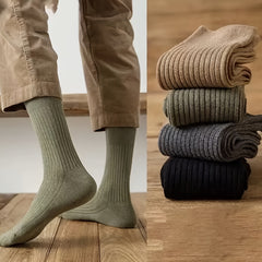 7 Pairs Warm Mid Calf Socks Unisex
