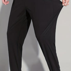 Men's Quick Drying Breathable Jogger Pants Zipper Pocket Lightweight