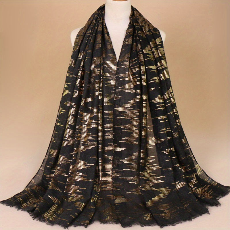 Polyester Fibre Scarves for Women, Hand Washed Mature Style Neckchief