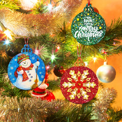 Christmas Resin Silicone Molds Set - DIY Crafts Jewelry Keychain Making