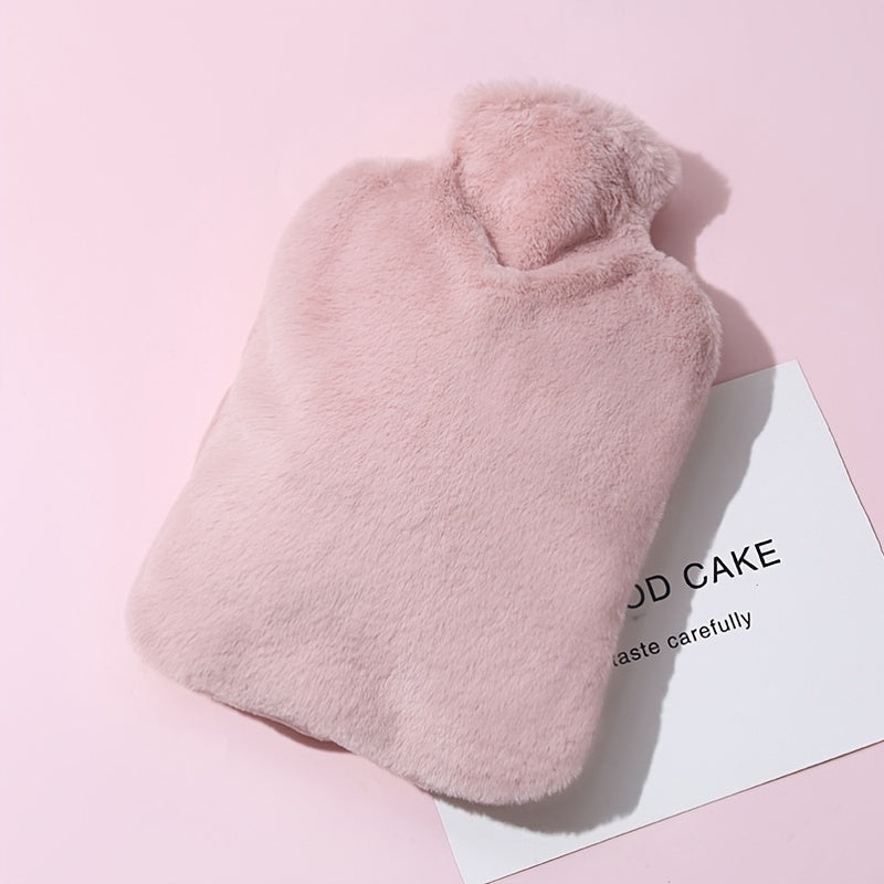 Rabbit Plush Hot Water Bag Leak-proof Large Capacity PVC