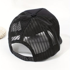 Mesh Breathable Sun Hat Unisex Baseball Cap Hip Hop Trucker Hat
