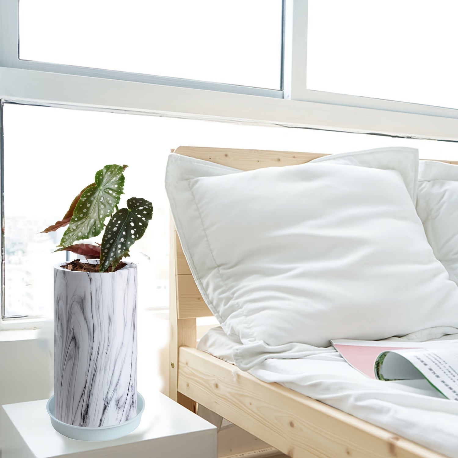 Marble Kitchen Utensil Holder - Organize in Style