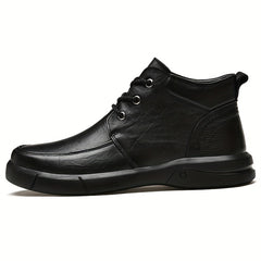 Men's Leather Chukka Boots Wear Resistant Non Slip Riding Boots