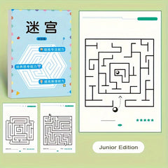 Maze Game Book for Intelligence Development