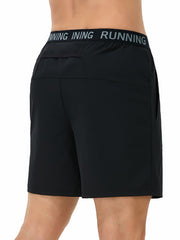 Men's Quick Dry Running Shorts with Liner